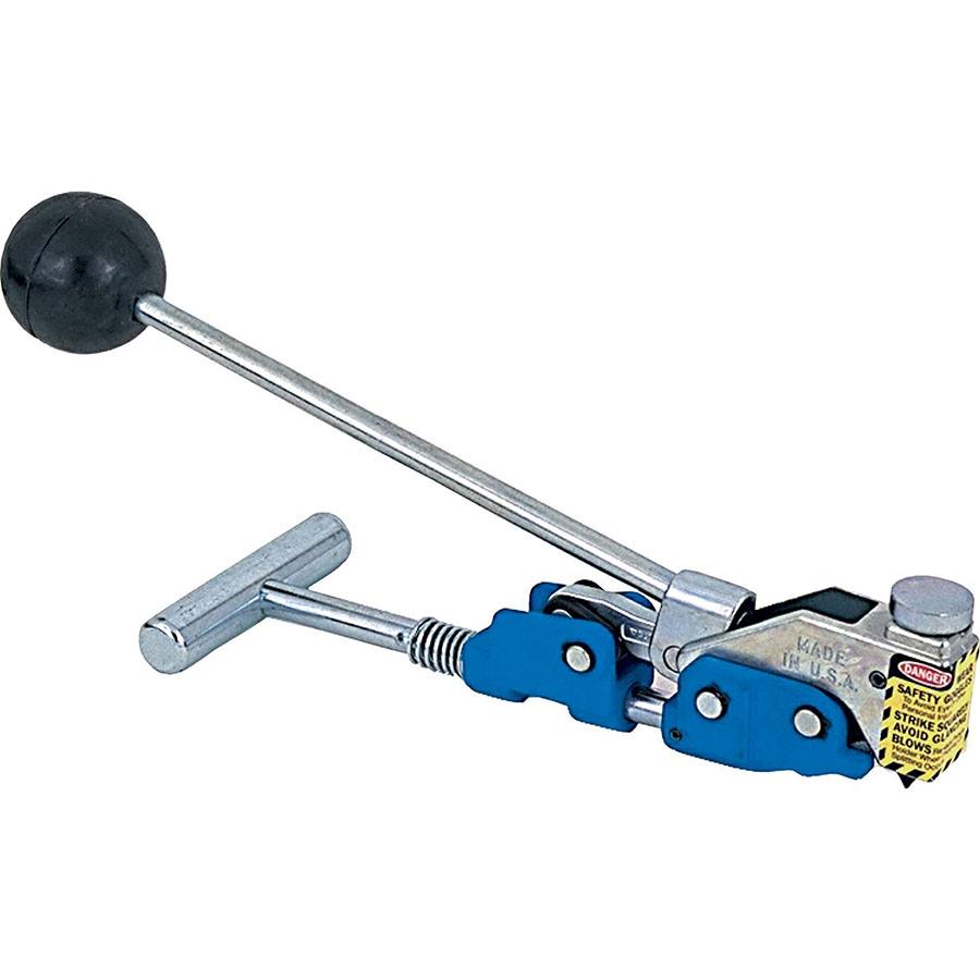 RATCHET ACTION 5/8 CENTER TOOL, PUNCH CLAMP w/3/8 ADPT - P&I Supply