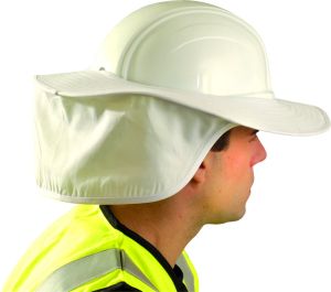Occunomix Hard Hat Shade Sun Protection for Back of Neck ROYAL BLUE 898 NEW! 