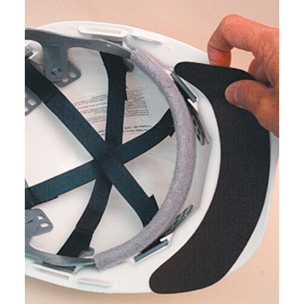 Hard hat brim magnet top