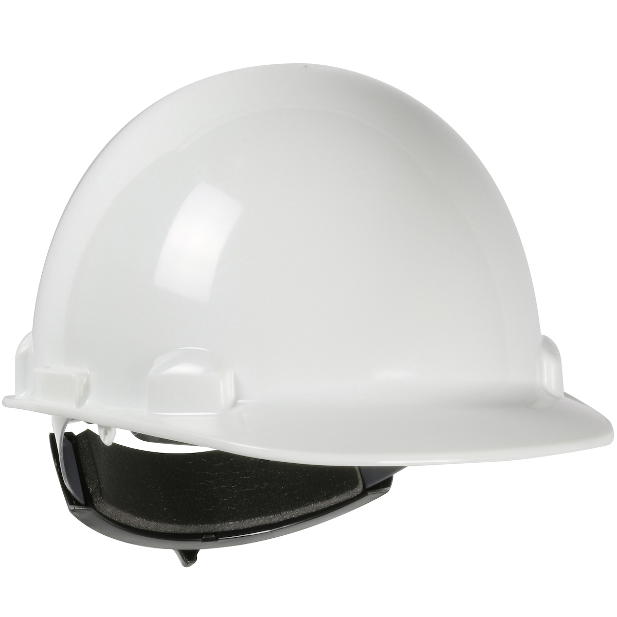 WHITE CAP STYLE DYNAMIC HARD HAT, SWING 4pt SUSPENSION P&I Supply