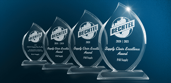 2021 Bechtel Supply Chain Excellence (Four Consecutive Years)