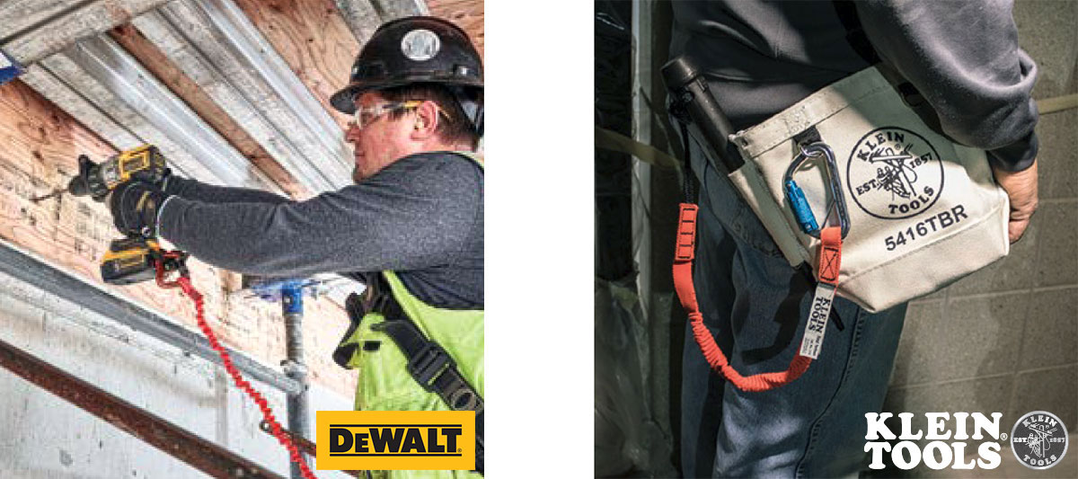 DeWalt & Klein Tether-Ready Tools