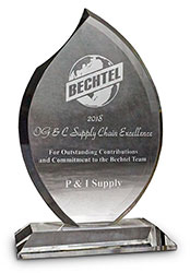 2018 P&I Supply Chain Excellence (Bechtel OG&C)