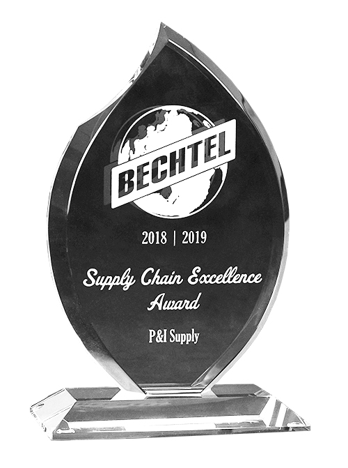 2019 Bechtel Supply Chain Excellence Award