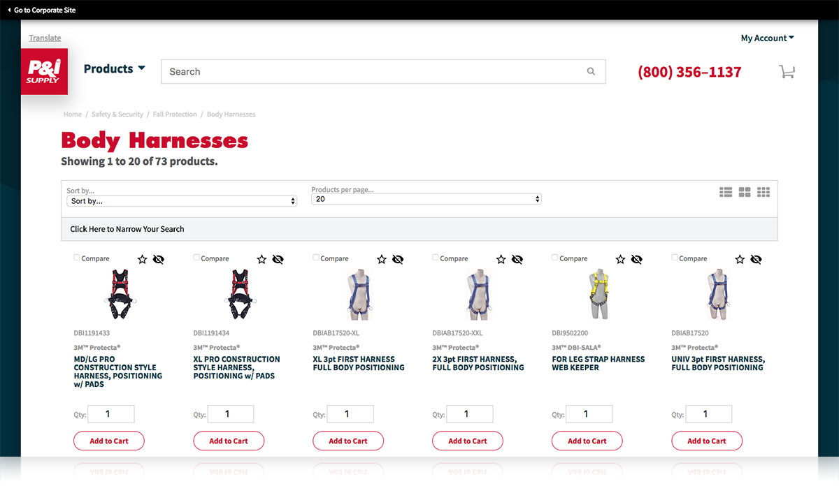 eCommerce Site Preview 